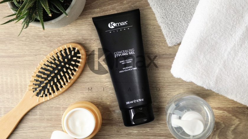 All about Kmax hair Styling gel with keratin fibers - Your Instant Hair  Makeup Hair Fiber Kmax