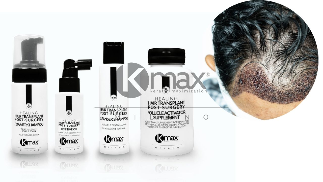How to use the Kmax Post-Surgery Kit: the surgeon's advice - Your Instant  Hair Makeup Hair Fiber Kmax